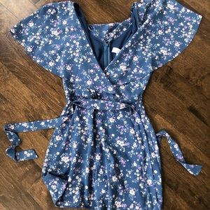 Floral romper